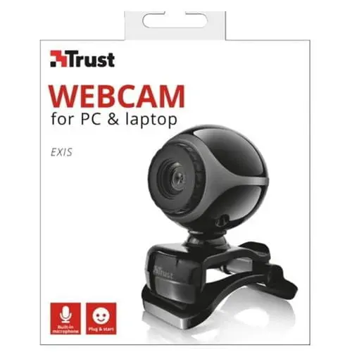 Camara Web Trust Exis Negro - Imagen 2