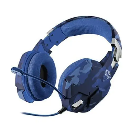 Diadema Gamer Trust GTX 322B Carus Azul