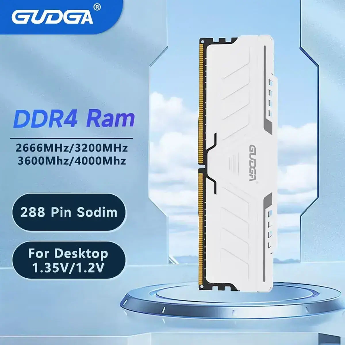 Ram DDR4 PC | GUDGA 8 GB | 16 GB | 2666 Mhz | 3200 Mhz